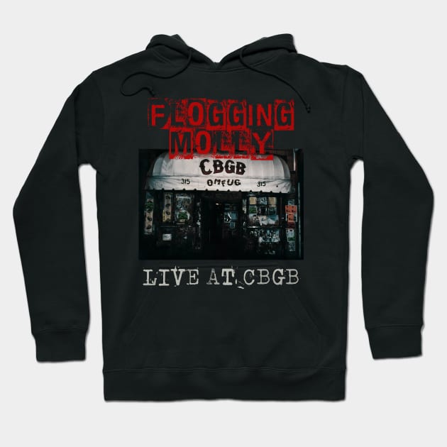 flogging live at cbgb Hoodie by kusuka ulis